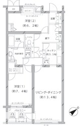 ＭＦＰＲコート代官山の物件間取画像